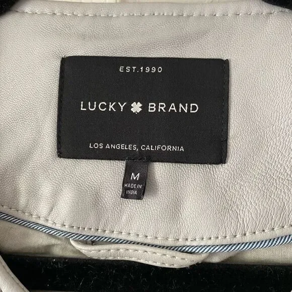 Lamb skin grey leather jacket